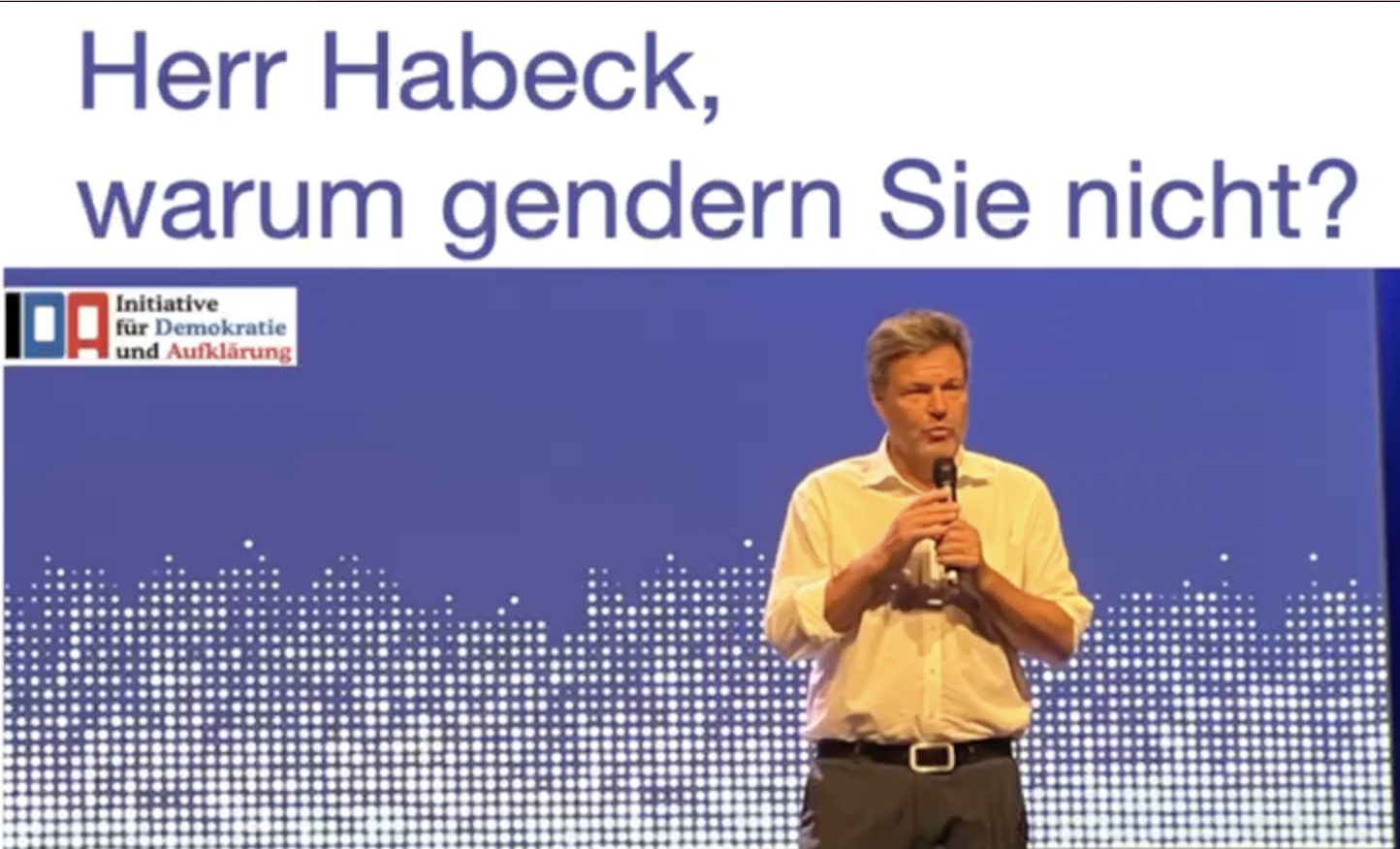 Read more about the article Habeck in Heidelberg gegrillt!