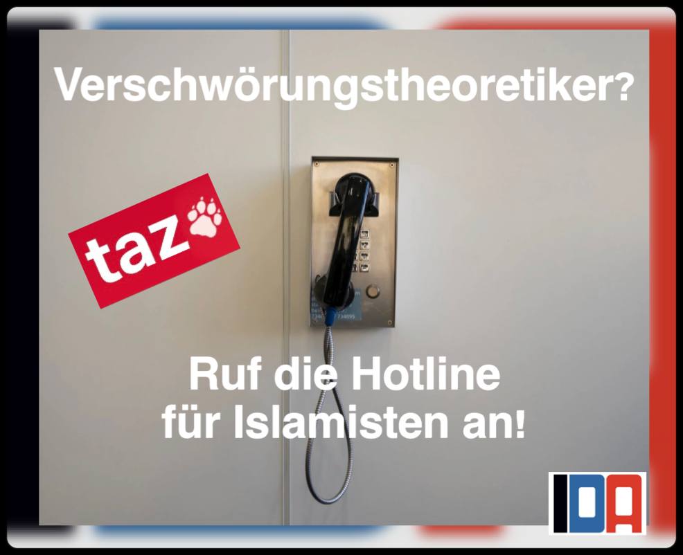 Read more about the article Du bist Verschwörungstheoretiker? Ruf die Hotline für Islamisten an!