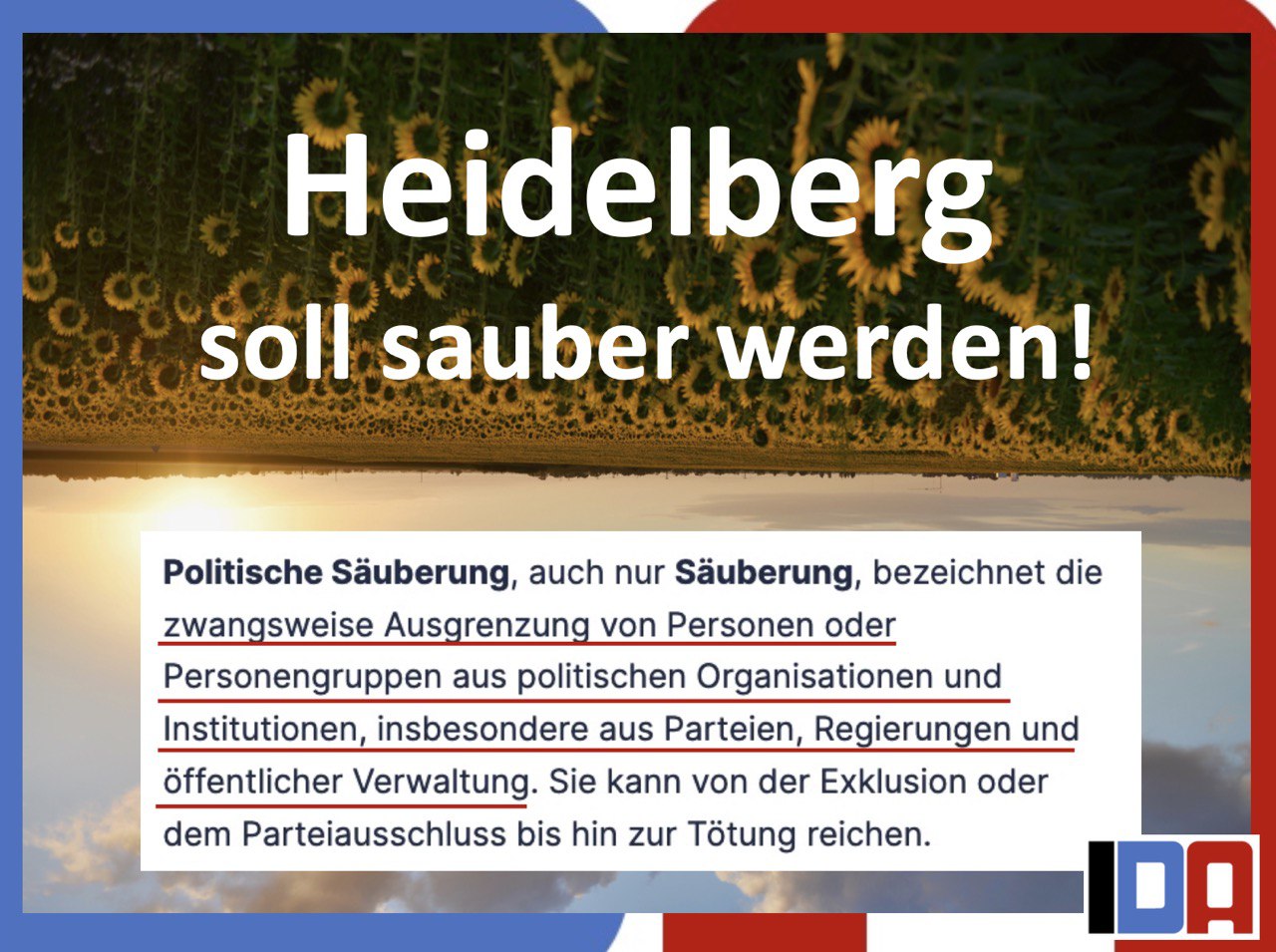 Read more about the article Heidelberg: Vereine sollen AFD-Mitglieder ausschließen!