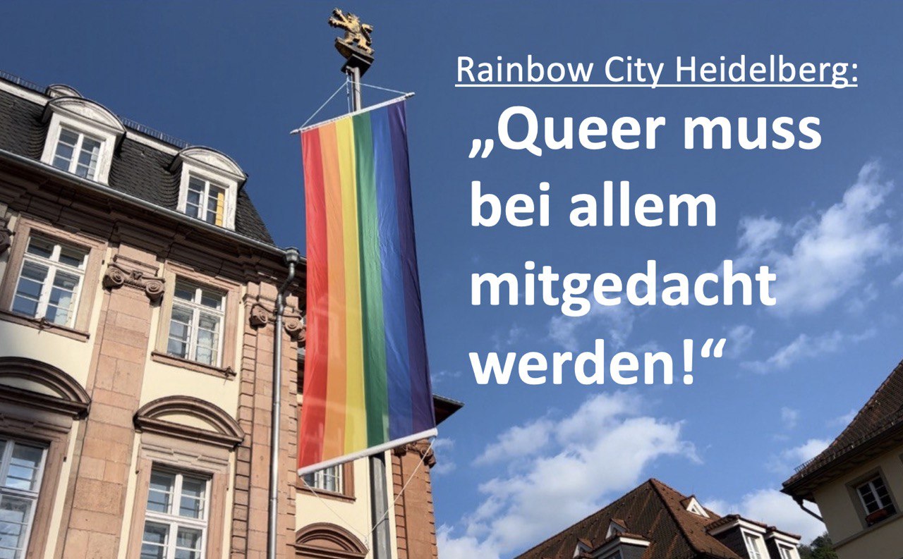 Read more about the article Rainbow-City-Heidelberg: „Queer muss bei allem immer mitgedacht werden.“