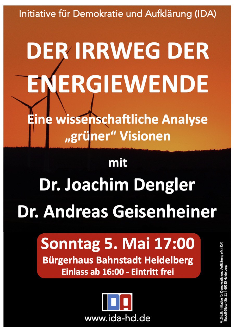 Read more about the article Der Irrweg der Energiewende