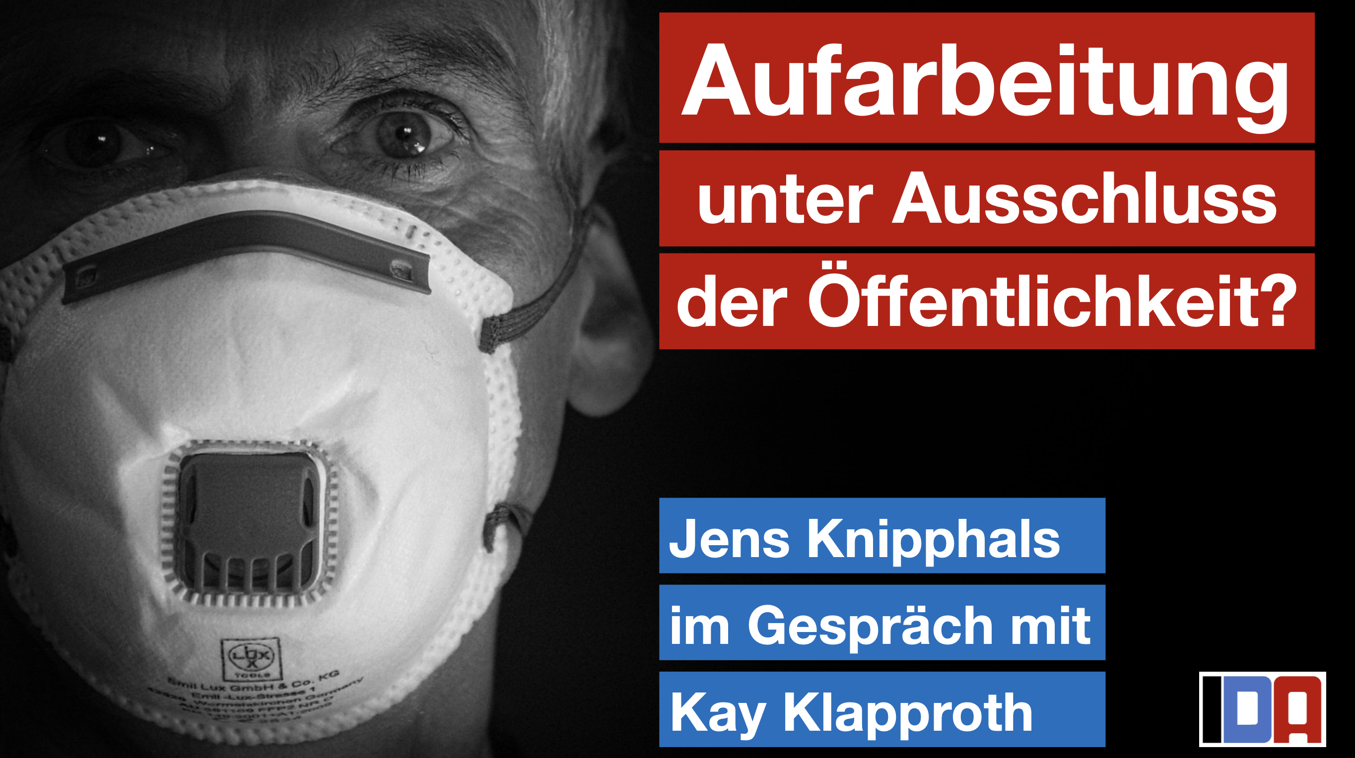 Read more about the article Aufarbeitung unter Ausschluss der Öffentlichkeit?  Jens Knipphals im Gespräch mit Kay Klapproth